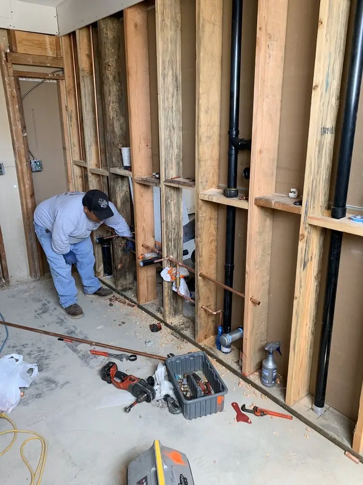 Commercial rough-in plumbing for Gas Line Repair in Scott Highlands